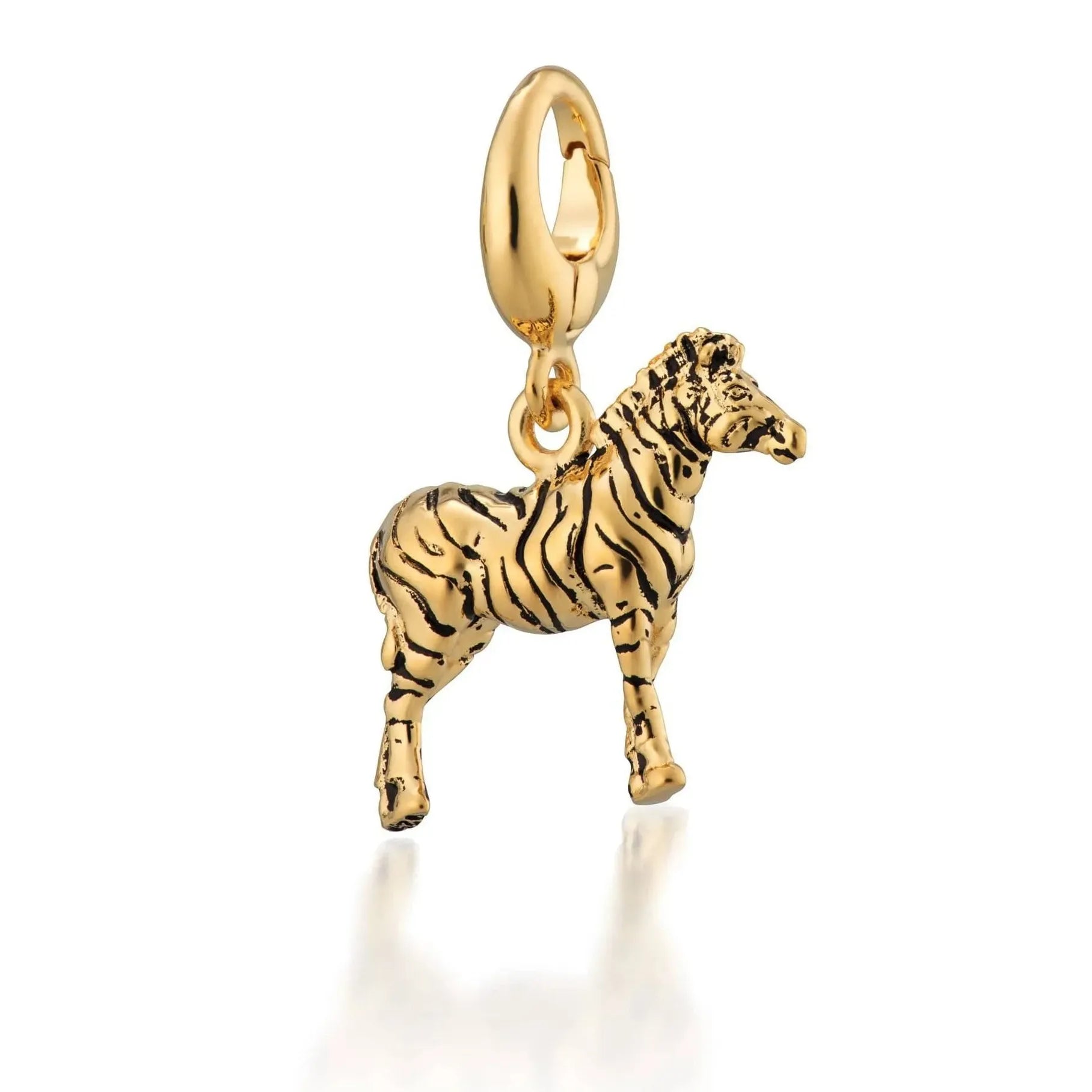 Gold Plated Stainless Steel Geometric Animal Charm Pendant Necklace Trendy Jewelry