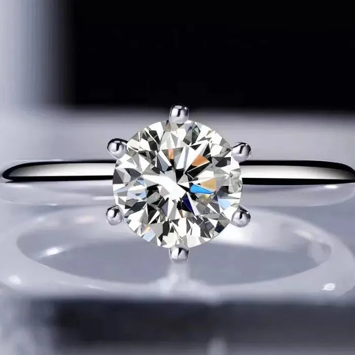 Women's Cubic Zirconia Ring Zinc Alloy Fashion Luxury Wedding Party Jewelry
