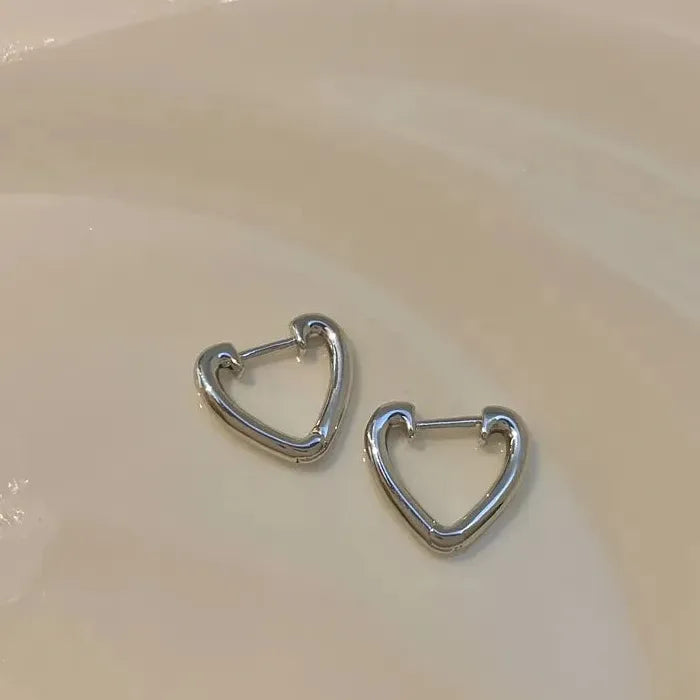 Women's Stainless Steel Geometric Drop Earrings Korean Y2K Luxury Jewelry