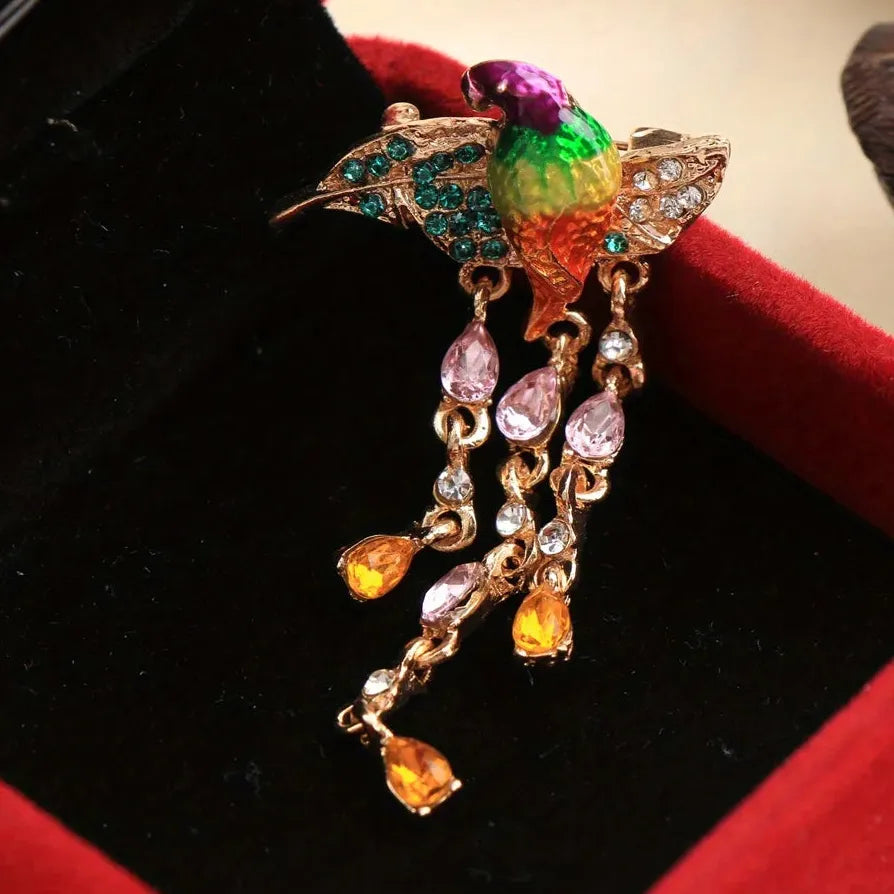 Vintage Phoenix Bird Brooch Classic Gift for Men and Women