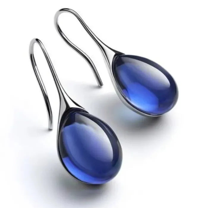 Delicate Gold Color Zinc Alloy Hook Dangle Earrings 8 Colors for Women Wedding