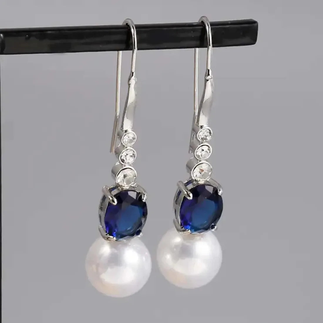 Elegant Women's Imitation Pearl Drop Earrings Bohemian Japanese Korean Style Jewelry
