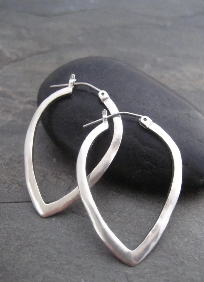 Geometric Heart-Shaped Zinc Alloy Earrings for Women Fashion Parties Wedding Jewelry