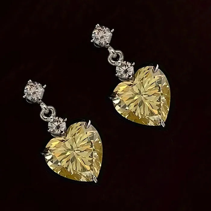 Korean Fashion CZ Paved Hoop Earrings for Women Silver Gold Metal Jewelry