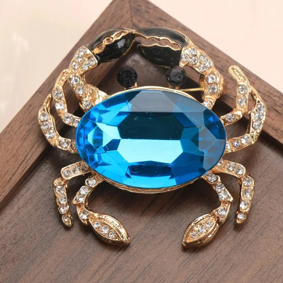 Vintage Lobster & Crab Brooches Classic Fashion Jewelry Gift for Men & Women