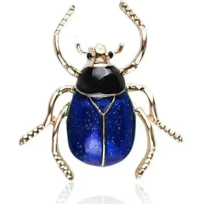 Classic Ladybug Beetle Brooch Insect Jewelry for Women and Men
