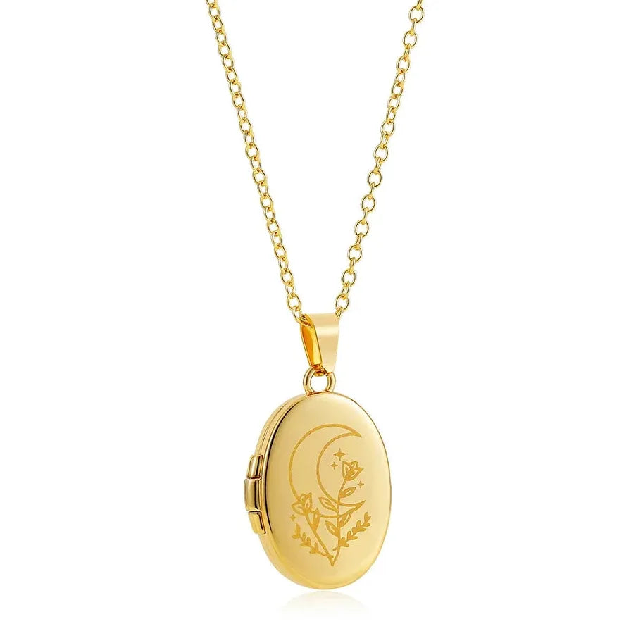 18K Gold Plated Butterfly Pendant Necklace Women Vintage Zircon Choker Jewelry