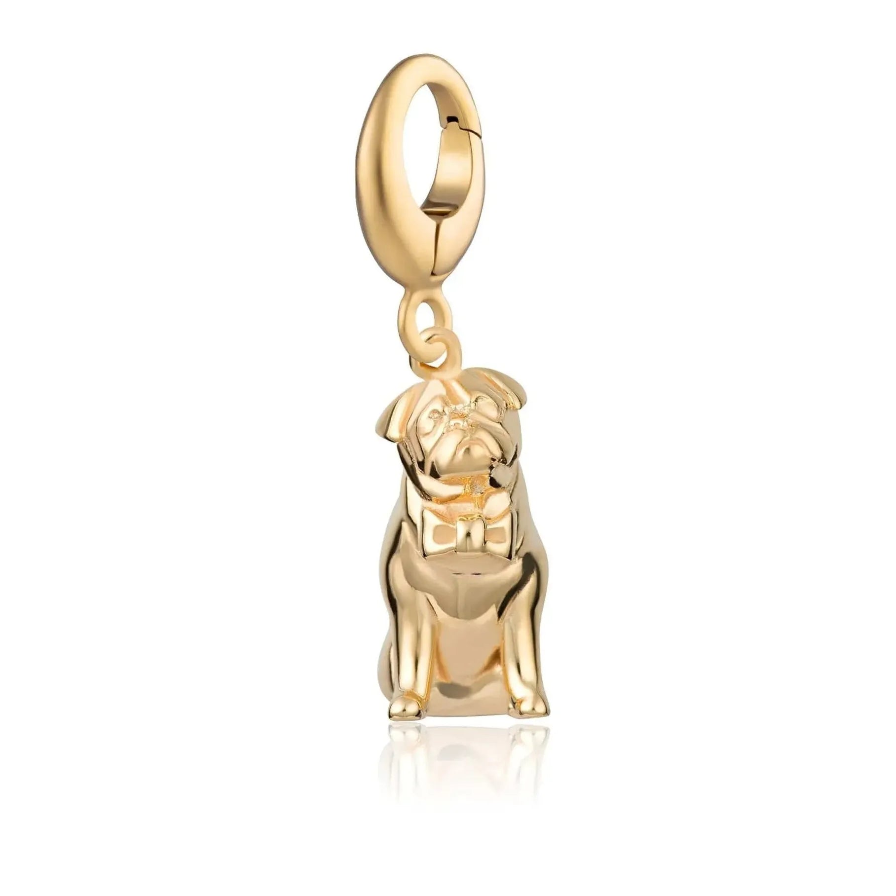 Gold Plated Stainless Steel Geometric Animal Charm Pendant Necklace Trendy Jewelry