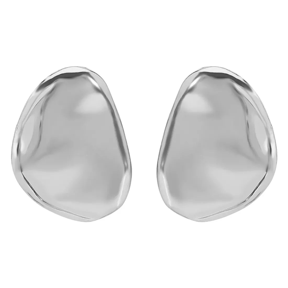 Vintage Zinc Alloy Irregular Oval Geometric Drop Earrings for Women