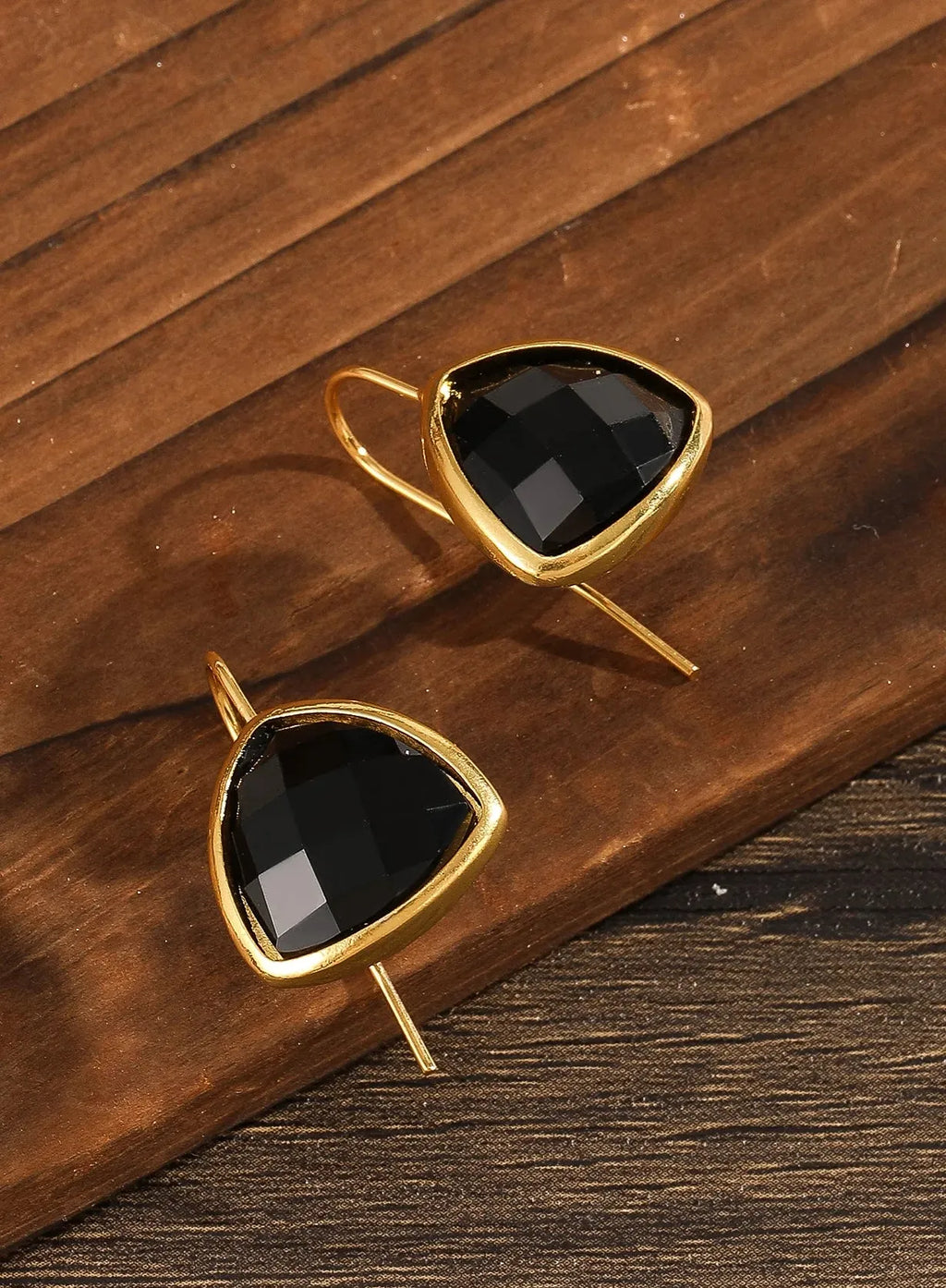Creative Geometric Zinc Alloy Pendant Earrings for Women Vintage Party Gifts