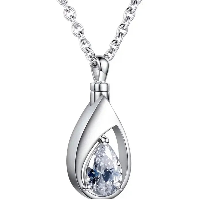Geometric CZ Pendant Necklace for Women Wedding Engagement Gift Jewelry