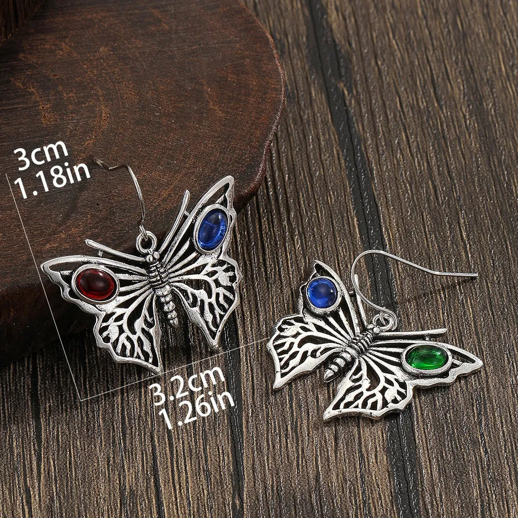 Retro Bohemian Cute Animal Design Zinc Alloy Earrings for Women Daily Wear