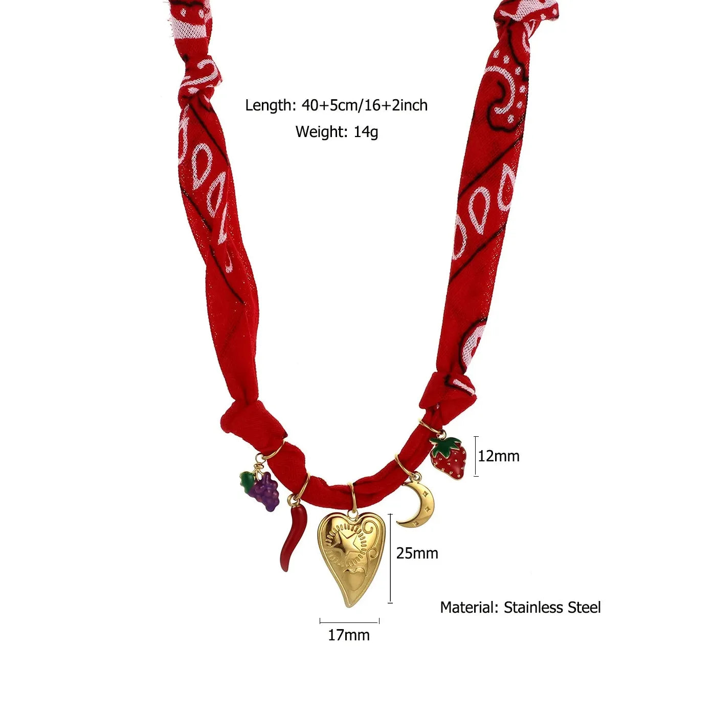 Oversize Starfish Pendant Scarf Necklace Women 18K Gold Plated Choker Jewelry Fashion