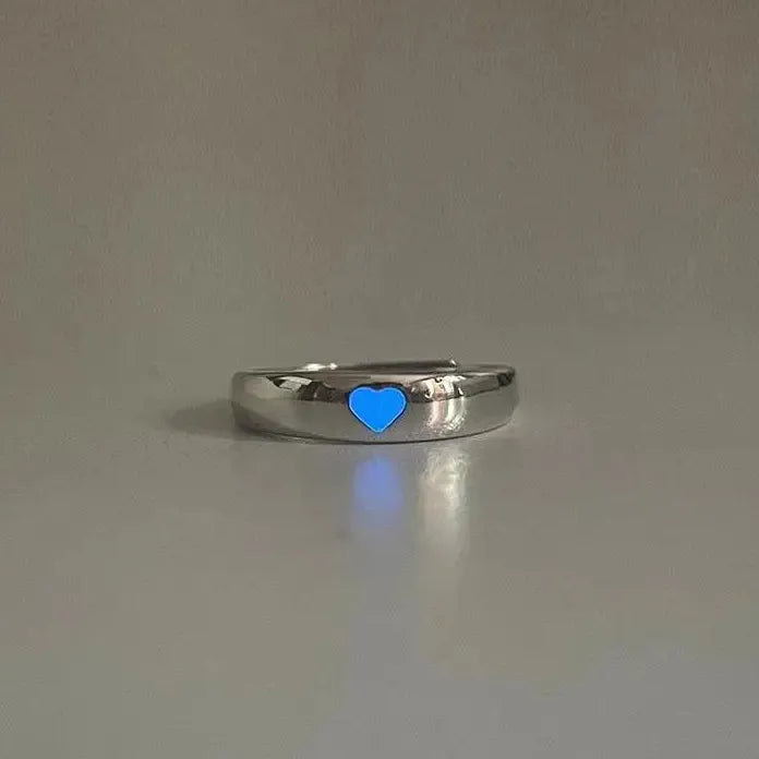 Dark Luminous Hexagonal Stone Necklace Crystal Pendant Gift Jewelry