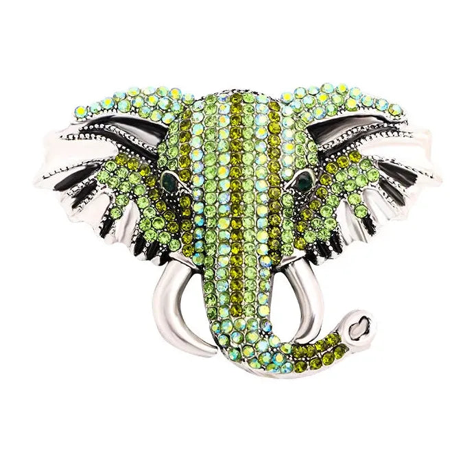 Classic Elephant Brooch Wedding Gift for Women and Men Stylish Accessory