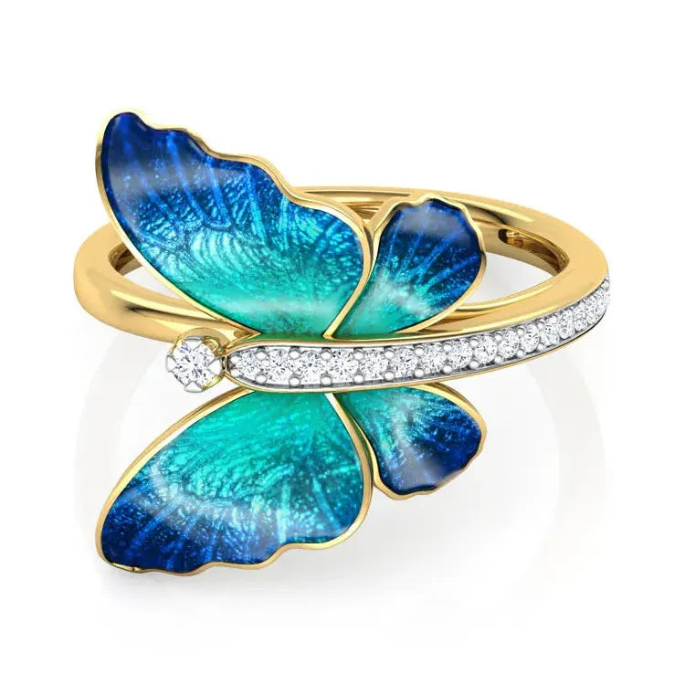 Women's Fashion Zinc Alloy Animal Ring Cute Personalized Jewelry Gift