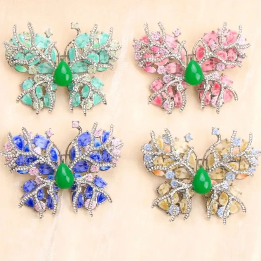 Luxury Butterfly Brooch for Men and Women Classic Elegant Jewelry