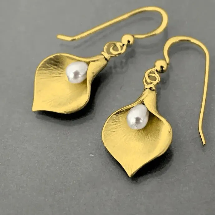 Sweet Imitation Pearl Drop Earrings for Women Wedding Engagement Gift Zinc Alloy