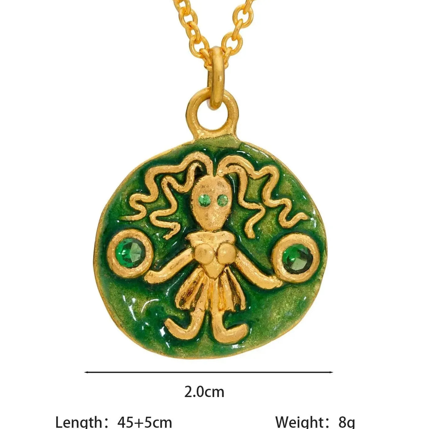 Stainless Steel Vintage Enamel Zodiac Coin Pendant Necklace 12 Constellations Jewelry