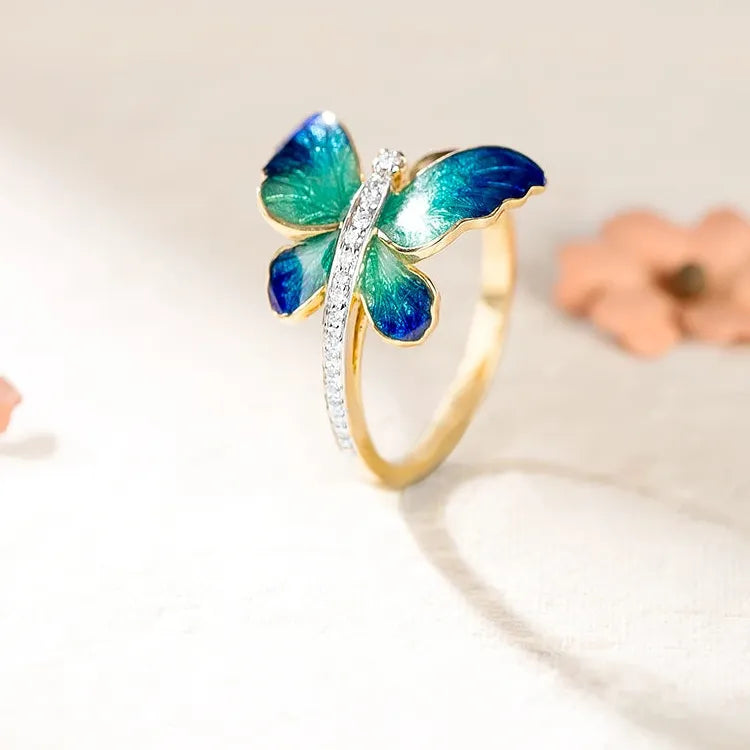 Women's Fashion Zinc Alloy Animal Ring Cute Personalized Jewelry Gift
