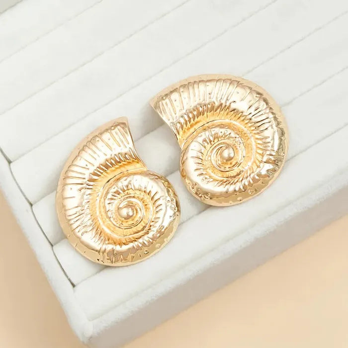 Asymmetric Seashell Pearl Starfish Drop Earrings Zinc Alloy Jewelry Gift Women