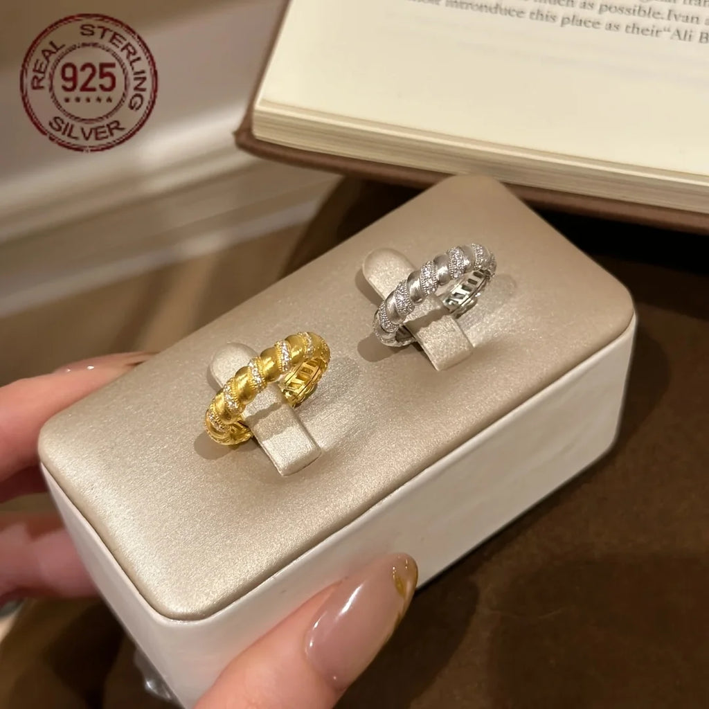 18k Gold Plated Lab Diamond Ring for Women 925 Silver Peridot Wedding Diamante Engagement Jewelry Fine Ring Gift