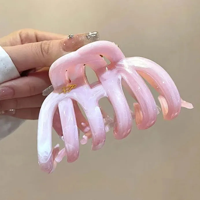 2025 Acetate Pumpkin Hair Claw Clip for Women Stylish Hair Accessory