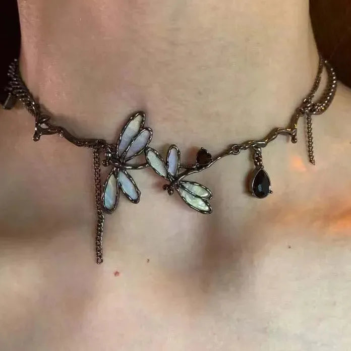 2025 Punk Silver Thorny Choker Necklace Unisex Hip Hop Rock Flame Jewelry