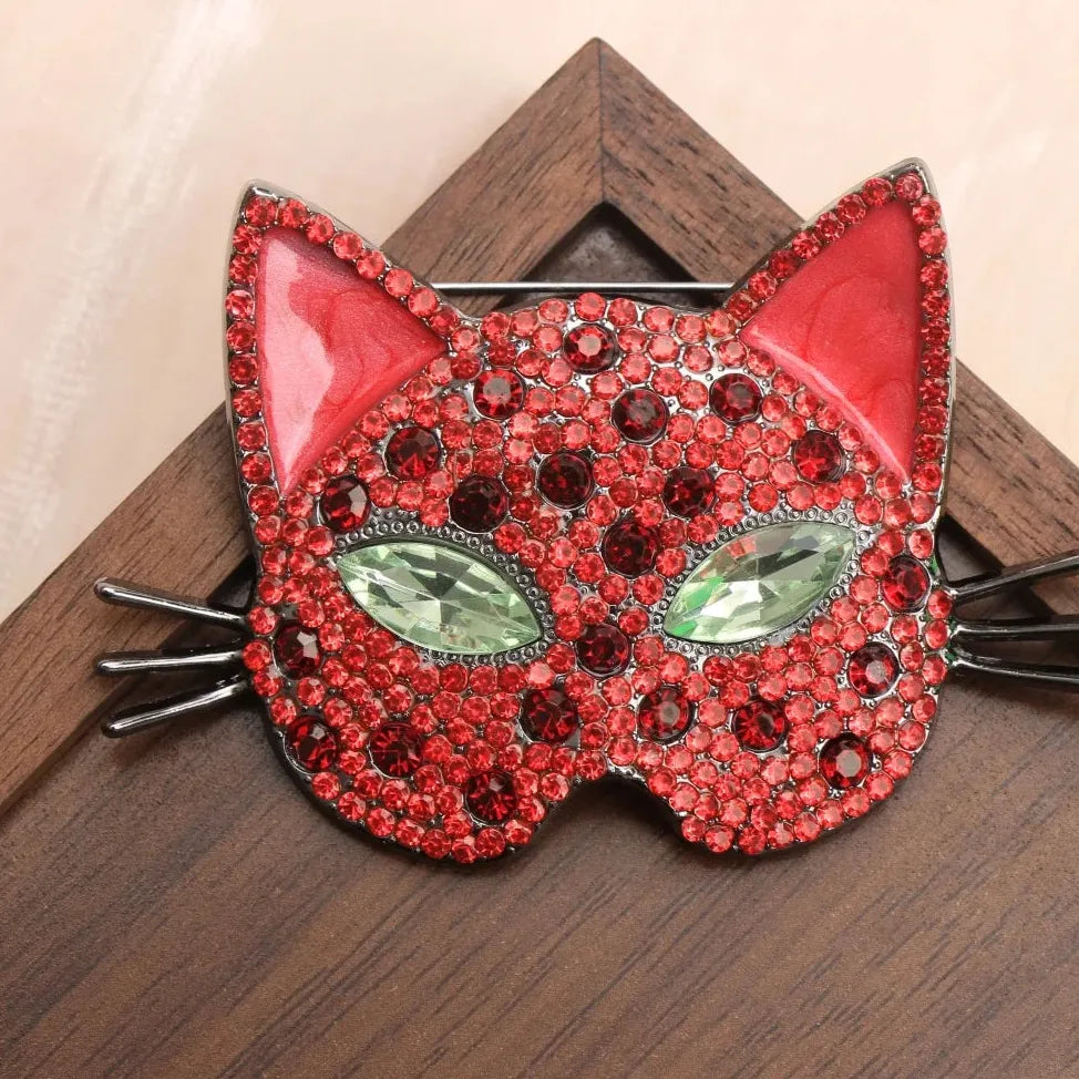 Vintage Fox Brooch Classic Jewelry for Women Elegant Style Accessory
