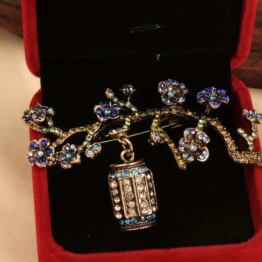 Classic Plum Blossom Brooch Luxury Gift for Men & Women
