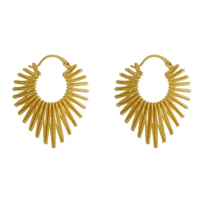 Vintage Geometric Heart Drop Earrings for Women Stylish Statement Jewelry