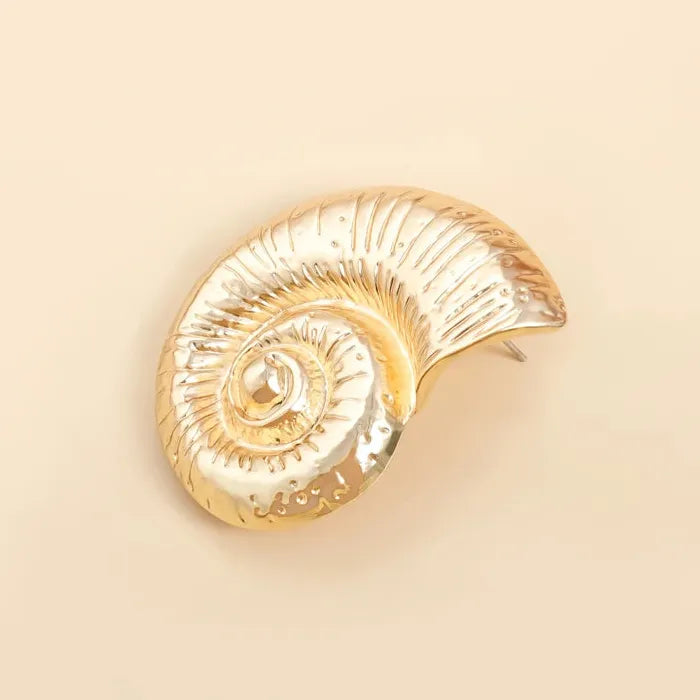 Asymmetric Seashell Pearl Starfish Drop Earrings Zinc Alloy Jewelry Gift Women