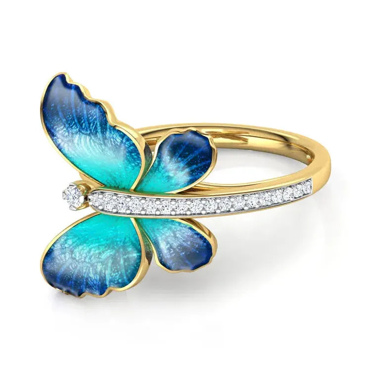 Women's Fashion Zinc Alloy Animal Ring Cute Personalized Jewelry Gift