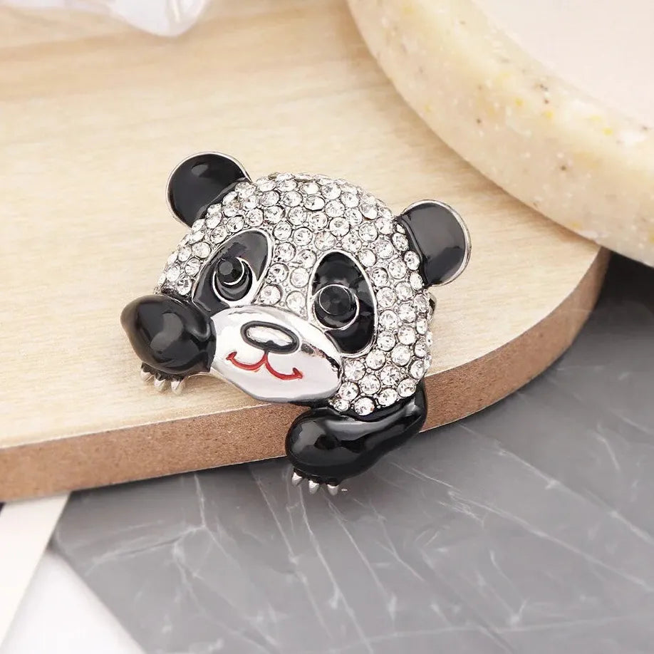 Classic Bear Brooch Animal Design Unisex Jewelry Gift