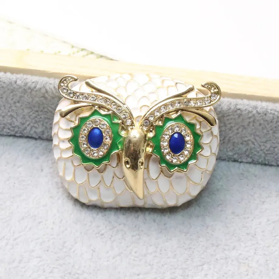 Classic Owl Brooch Animal Jewelry for Men and Women Stylish Accessory