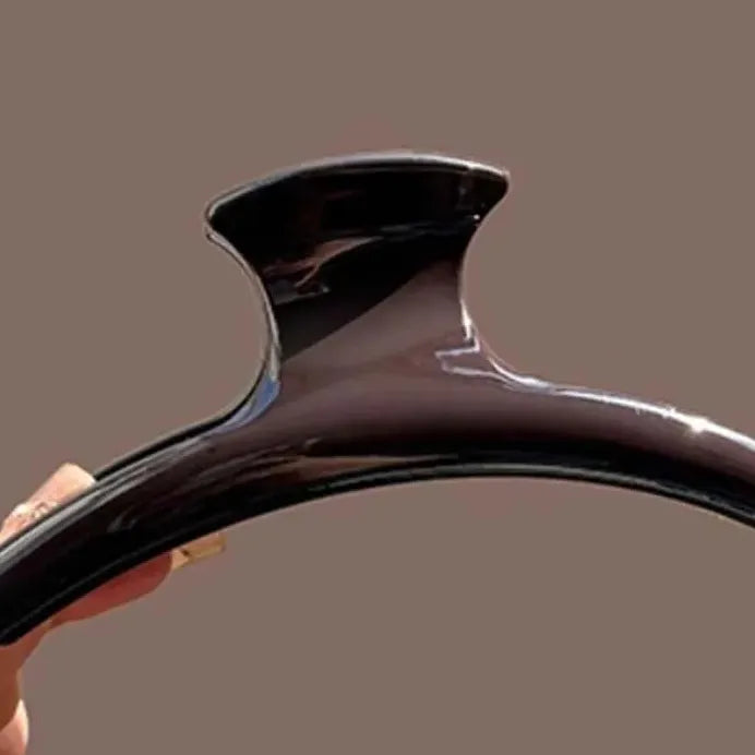 Acrylic Super-Large Arc Hair Claw Clip for Women and Girls