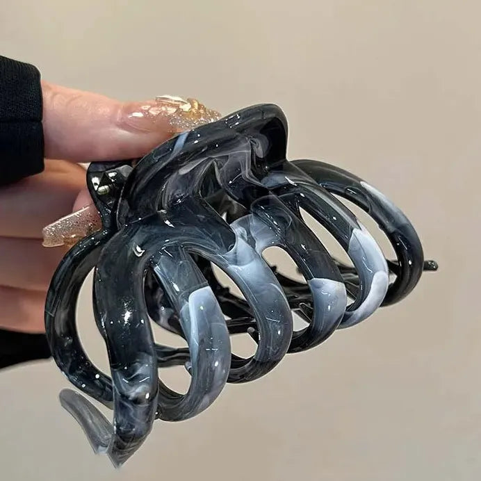 2025 Acetate Pumpkin Hair Claw Clip for Women Stylish Hair Accessory