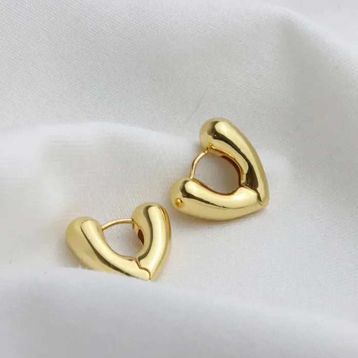 Geometry Water Drop Earrings for Women Punk Gold Statement Fashion Jewelry