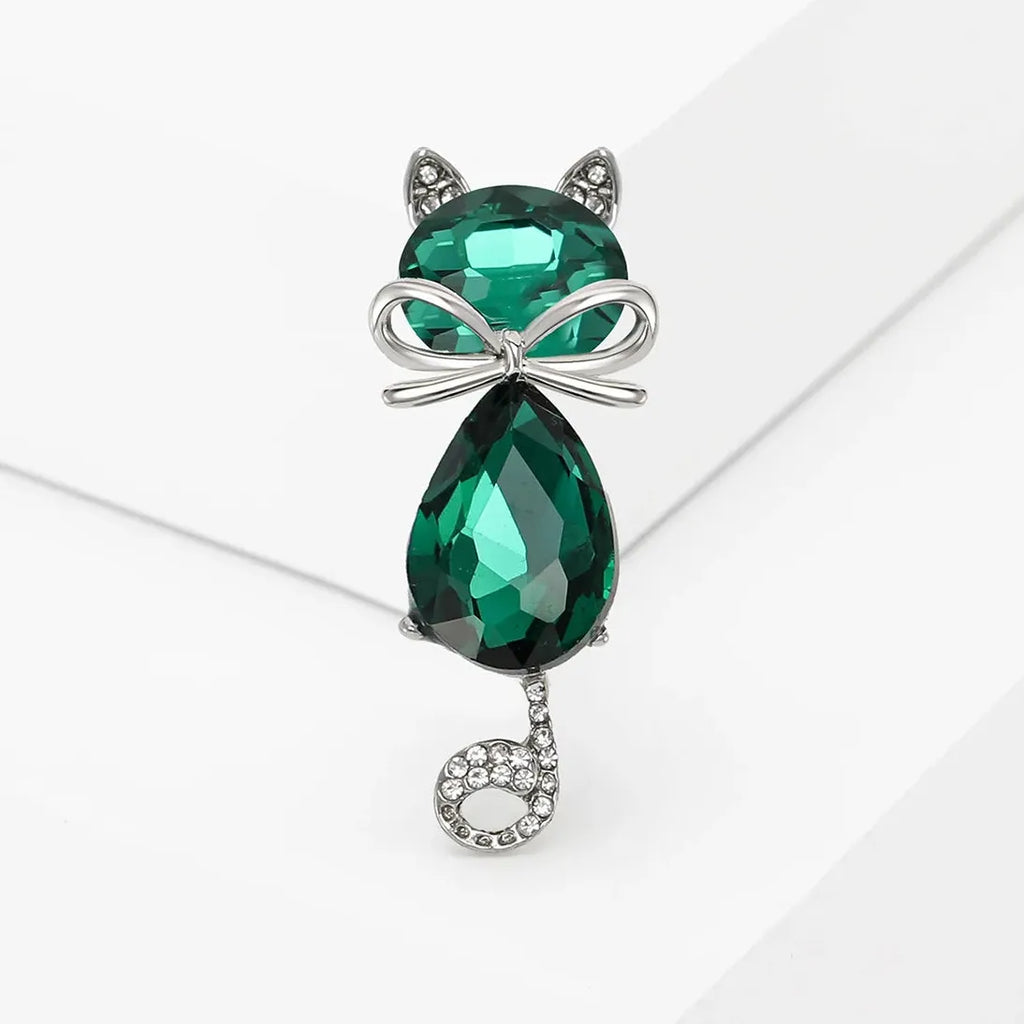 Classic Luxury Bow Brooch for Women Men Elegant Jewelry Gift