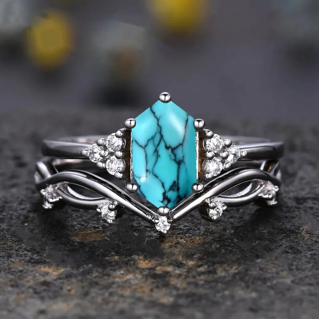 Simple Unisex Screwy Ring Silver Color Tree Leaves Resin Zinc Alloy Jewelry