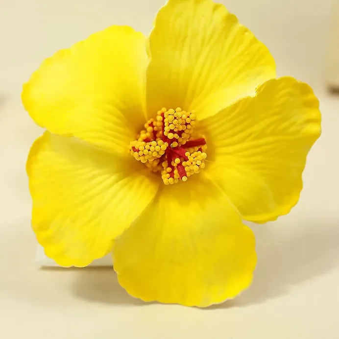 Bohemian Hawaiian Flower Hair Clip Alloy Floral Accessory for Women Girls