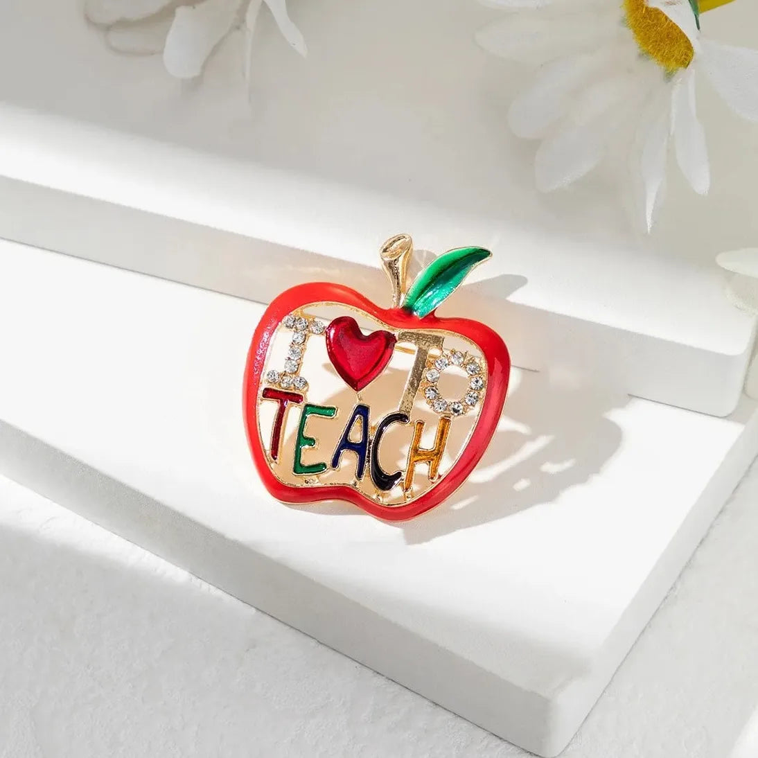 Watermelon Apple Durian Mulberry Fruit Brooch Pin for Women Men