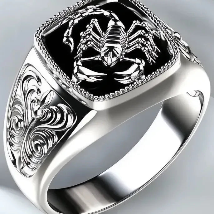 Viking Nordic Mythology Giant Wolf Zinc Alloy Ring Unisex Hip Hop Punk Gift