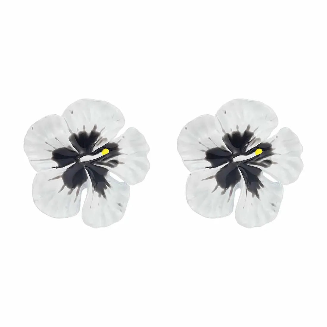 Vintage Plant Drop Earrings for Women Large Holiday Jewelry Natural Style