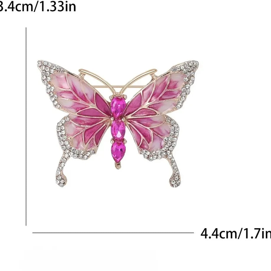 Luxury Butterfly Brooch Gift for Men and Women – Elegant Style Accessory
