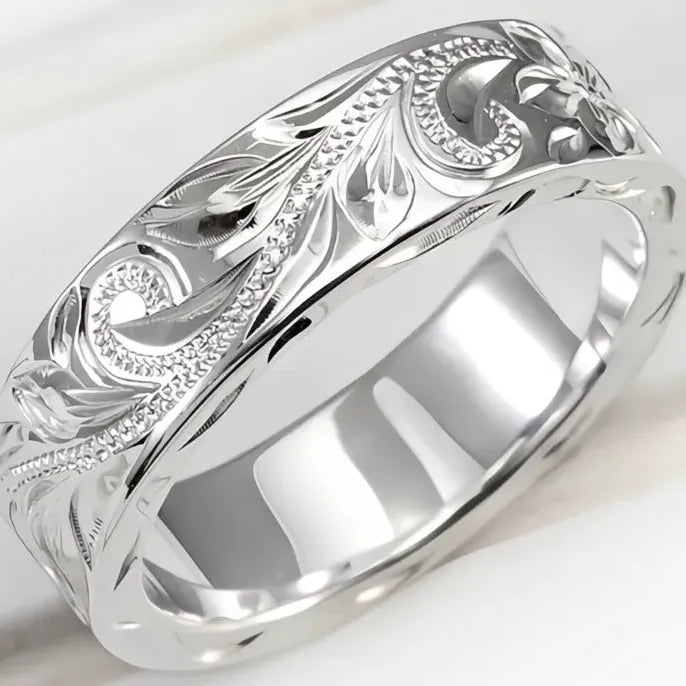 Geometric Brass Ring for Women Wedding Party Jewelry