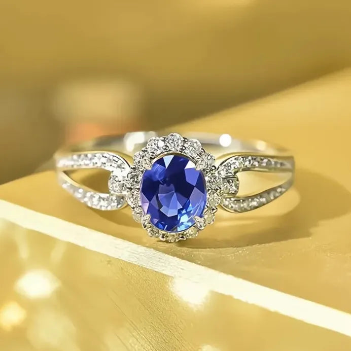 Elegant Brass Cubic Zirconia Wedding Band Ring for Women, Trendy Style