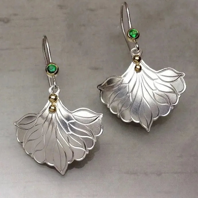 Handmade Boho Zinc Alloy Drop Hook Earrings Women Ancient Design Gift