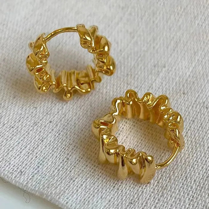 Women's Stainless Steel Geometric Drop Earrings Korean Y2K Luxury Jewelry