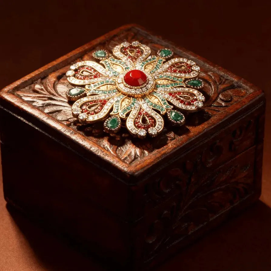 Floral Elegant Brooch for Men & Women Wedding Gift Accessory